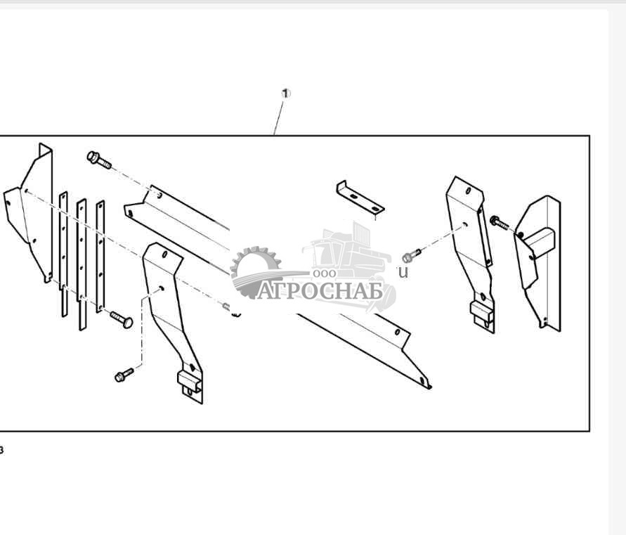 Attachment, Conversion, Feeder House, Tilt Frame, Filler Plate 